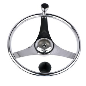 Volante de barco de acero inoxidable 316 para yate, barco de pesca, lancha rápida, piezas marinas, control de dirección hidráulico - Product Image 4