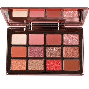 Custom Vendor 12 Colors Glitter Long Lasting Eye Shadow Matte Shimmer Make up Cosmetics Highly Pigmented <strong>Pink</strong> <strong>Eyeshadow</strong> Palette - Product Image 2