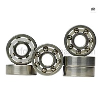 Roulements de patins à roulettes en ligne 608 627 de haute qualité ABEC9 en acier inoxydable 440C avec billes métalliques de précision