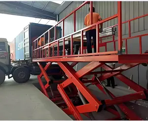 5000Kg Laadhelling Voor Vrachtwagenlaadmachine Voor Schaarhefapparatuur Voor Magazijn Met Put