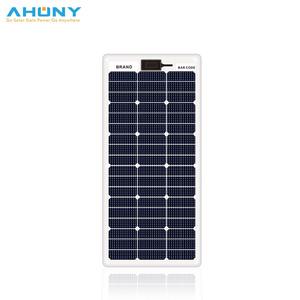 Panneau solaire léger de 80 W, panneau solaire flexible pour chariot de golf, porte, balcon, camping-car, camping, bateau, panneau photovoltaïque, prix - Product Image 2