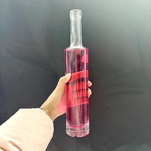 <span class=keywords><strong>Botella</strong></span> <span class=keywords><strong>de</strong></span> Vidrio <span class=keywords><strong>de</strong></span> Lujo <span class=keywords><strong>de</strong></span> 500 ml, 520 ml, 750 ml para Ron, <span class=keywords><strong>Vodka</strong></span>, Whisky, Licor, Ginebra, <span class=keywords><strong>Botella</strong></span> <span class=keywords><strong>de</strong></span> Vino Transparente <span class=keywords><strong>de</strong></span> Cristal - Product Image 1