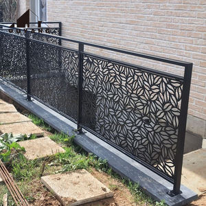 Balustrades de <span class=keywords><strong>terrasse</strong></span> extérieures, garde-corps de balcon en métal galvanisé résidentiel, garde-corps de véranda, <span class=keywords><strong>balustrade</strong></span> en <span class=keywords><strong>fer</strong></span> pour l'Europe - Product Image 1