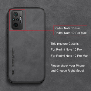 Funda magnética de cuero de lujo para móvil, cubierta con placa de Metal para <span class=keywords><strong>Xiaomi</strong></span> Redmi <span class=keywords><strong>Note</strong></span> <span class=keywords><strong>11</strong></span> 10 9 Pro 11S 10S Note11 11Pro POCO X3 NFC Pro F3 - Product Image 5