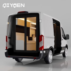 Chuyển đổi Capsule van hộp 4x4 trượt trên cắm trại với phòng tắm riêng cabin Ánh <span class=keywords><strong>s</strong></span>áng trọng lượng mở rộng Úc tiêu chuẩn cho bán - Product Image 4