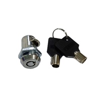 Serrure à broche en alliage de zinc, serrure pour armoire à outils, serrure pour boîte de distribution, serrure pour armoire de commande, serrure à languette coulissante