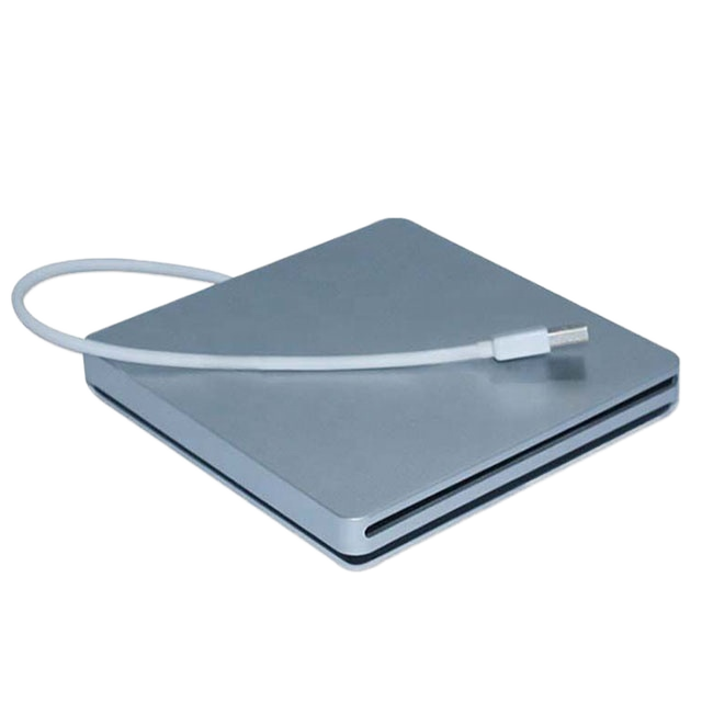 External Slim DVD CD Combo Drive USB 2.0 Superdrive CD-ROM Player Burner/Writer CD-R for Laptop/Desktop