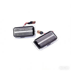 ไฟเลี้ยว LED แบบไดนามิกสำหรับ Porsche 911 924S 944 Audi <span class=keywords><strong>Volkswagen</strong></span> สีเหลืองอำพันที่ไหลได้ - Product Image 5