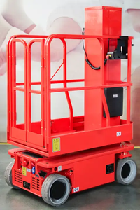 Everlift 115kgs autopropulsado eléctrico hidráulico eléctrico de alta eficiencia mástil vertical hombre plataforma de trabajo de elevación telescópica - Product Image 4