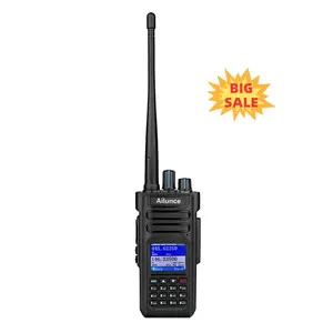 Chierda walkie talkie jangkauan 2900mah, kualitas tinggi dual band IP67 tahan air 10w DMR HD1 CE FCC radio dua arah