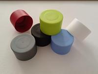 Bouchon décoratif en PP de 56 mm, plusieurs couleurs au choix, pour la décoration des contenants de boissons, approvisionnement en vrac