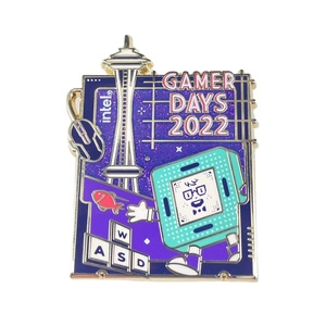 Leverancier van metalen pins zonder minimum bestelhoeveelheid, glitter broches, anime hard-emaille pins, zachte reversbadge fabrikant, op maat gemaakte emaille pins - Product Image 6