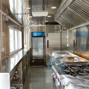 Remorque alimentaire de vente au détail 2025 avec cuisine complète, camion alimentaire mobile, chariot à hot-dogs, remorque de concession BBQ américaine, camionnette alimentaire - Product Image 1