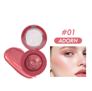 New 2 in 1 Blush Cream Cute <strong>Natural</strong> Vegan Cruelty Blush Lip &amp; Cheek Makeup Blush Wholesale - Product Image 4
