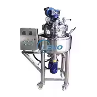 Cuves de mélange en acier inoxydable, machine à fabriquer du savon liquide, mélangeur alimentaire, cuve de mélange chauffante avec agitateur