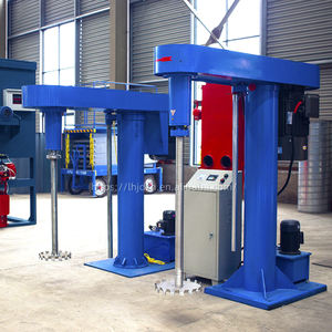 Hydraulique levage haut cisaillement encre revêtement colorant adhésif émulsion <span class=keywords><strong>vernis</strong></span> peinture Latex peinture homogénéisateur haute vitesse distributeur mélangeur - Product Image 5