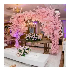 Árvore artificial para decoração de casamento, por atacado, arco de decoração da moda, decoração interna, cor natural, 1 unidade personalizada