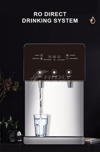 Comptoir de bureau à usage domestique 100 Gpd osmose inverse Ro purificateur d'<span class=keywords><strong>eau</strong></span> chaude et froide petite machine à <span class=keywords><strong>filtrer</strong></span> <span class=keywords><strong>l</strong></span>'<span class=keywords><strong>eau</strong></span> à la maison - Product Image 4