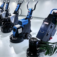 Vente directe usine 2026 – Ponceuse de sol type 300 220V/380V, équipée d'un aspirateur pour la rénovation des sols en béton
