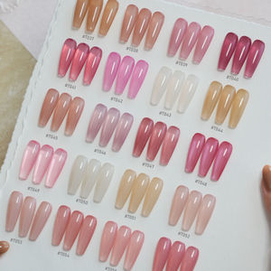 LADAI <span class=keywords><strong>Set</strong></span> di 70 <span class=keywords><strong>Colori</strong></span> di Smalto Gel UV Traslucido Rosa Nude, Effetto Ghiaccio, Semi-Permanente per Salone di Bellezza, Vendita all'Ingrosso - Product Image 5
