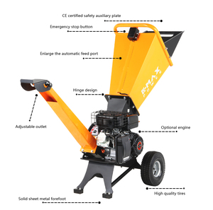 Mécanisme de broyage K-Maxpower DR-GS-65S, équipement de broyage arboricole à double puissance, CE/TUV - Product Image 4