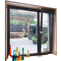 Fenêtre à battant moderne en aluminium ZCSUNG, double vitrage isolant insonorisé, ouverture horizontale basculante et pivotante pour maison et bureau