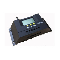 Contrôleur solaire CM3024Z PWM 12V24V30A avec affichage de la température et écran LCD, contrôleur de charge de batterie solaire