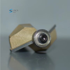 Tideway 45 Degree Bevel Edge Forming Chamfer Router Bits with Bearing <strong>Chamfering</strong> CNC <strong>Wood</strong> Cutting <strong>Tools</strong> Woodworking Mill Cutter - Product Image 2