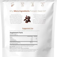 Huile de graines de citrouille en gélules pour la croissance naturelle des cheveux et le soutien immunitaire, 180 capsules, mélange d'acides gras, favorise la santé de la vessie et de la prostate chez l'adulte