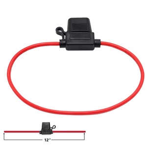 ตัวยึดฟิวส์10AWG-18AWG แบบอินไลน์ ATC ATC ตัวยึดฟิวส์ขนาดเล็กกันน้ำสำหรับรถยนต์พร้อมฟิวส์