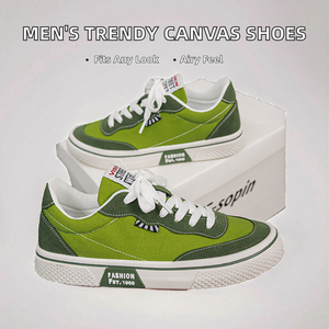 รองเท้าผ้าใบผู้ชาย ฤดูใบไม้ผลิ 2025 รุ่นใหม่ สไตล์ลำลอง อเนกประสงค์ ระบายอากาศได้ดี น้ำหนักเบา ทันสมัย แฟชั่นฤดูร้อน ฤดูใบไม้ร่วง รองเท้าสำหรับวัยรุ่น - Product Image 2