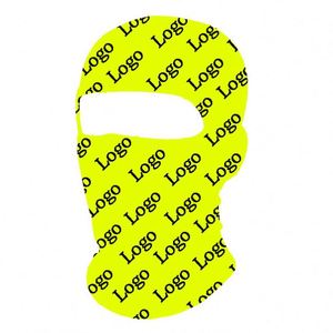 Masque de ski personnalisé avec logo, cagoule chaude d'hiver, bonnet en polaire pour sports de plein air, impression par sublimation pour enfants - Product Image 3