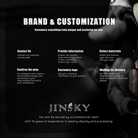 Support de présentation en microfibre pour bracelets et joncs, idéal pour comptoirs de bijouterie, vitrines et diffusions en direct (vente en gros)
