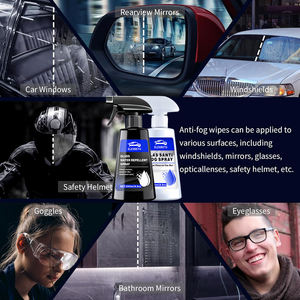 Kit de pulvérisation anti-buée imperméable - Ensemble de protection contre la pluie automobile et de dégivrage de pare-brise 260 ml sans résidus - Product Image 4