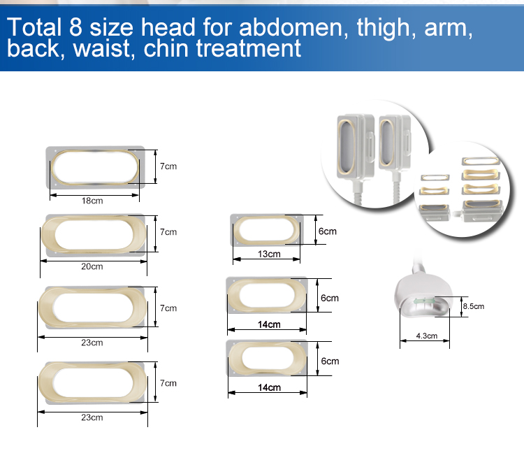 OEM Cellulite Remover Cryolipolysis Slimming Machine 3 Handles Cryolipolysis
