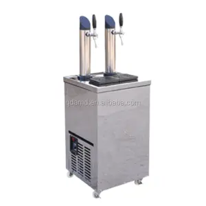 Stainless steel portable beer tower dispenser cooler equipment with ice bank for automatic draft beer cooler system