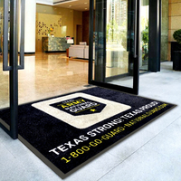 Ensemble de petits tapis Solidité Nylon Imprimé Logo Paillassons d'entrée personnalisés Caoutchouc Extérieur Intérieur Tapis de sol