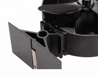 Poêle à bois d'hiver écologique à 3 pales rondes Ecofan Cheminée à granulés Ventilateur d'échappement alimenté par la chaleur Autres radiateurs domestiques