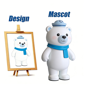 Vêtements de mascotte personnalisés en peluche canard jaune, respirants et marchables, vente directe d'usine, costumes de poupée sur mesure - Product Image 3