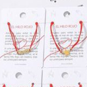 Ensemble de bracelets en acier inoxydable El Hilo Rojo Red Rope, 12 pièces, forme de cœur, unisexe, cadeau, style décontracté - Product Image 6