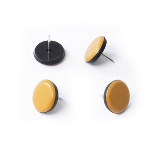 Deslizadores de Silla de Alta Calidad, Deslizadores de Muebles con Clavos de PTFE Gris de Fácil Movimiento - Product Image 4
