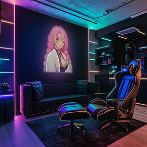 IPixel Free Design Anime LED Signs Personnalisé Pour Salle De Jeu Chambre Décor Bande Dessinée Fans Cadeau D'anniversaire Enseigne Au Néon - Product Image 2
