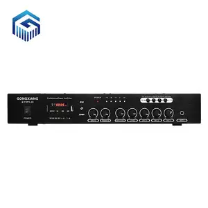 Gongxiang Bass khuếch đại guitar 300 watt màu xanh răng cắm USB âm thanh khuếch đại công suất karaoke Mixer