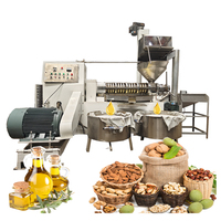 Presse à huile industrielle automatique à froid pour graines de sésame, tournesol, soja et amandes, pour la production commerciale, à vendre