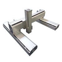 Plateforme de mouvement motorisée à trois axes QIGE XYZ, plateforme coulissante à portique, rail droit, levage transversal, anti-poussière, 220V, 50kg