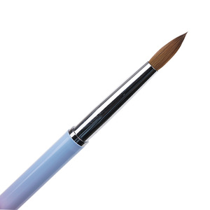 Tani-pincel acrílico <span class=keywords><strong>para</strong></span> <span class=keywords><strong>uñas</strong></span>, mango de metal, <span class=keywords><strong>2022</strong></span> puro kolinsky, marta cibelina, modelo es, novedad de 100% - Product Image 5