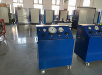 Sistem Pompa Air Hidrolik Portabel Bertekanan Tinggi Pneumatik untuk Uji Hidrostatis Katup Silinder Pipa BOP