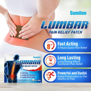 Parche Herbal Sumifun para Alivio del Dolor Lumbar, Autocalentable, 50%-80% de Ingredientes Activos, 8 Piezas, para Dolor Muscular y Articular - Product Image 5