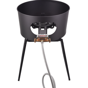 Bruciatore a Gas Portatile <span class=keywords><strong>Fungho</strong></span> in Ghisa Resistente, Facile da Pulire, per Uso Esterno, Domestico, Camper, Auto, Hotel, Garage - Efficiente dal Punto di Vista Energetico - Product Image 1