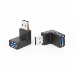 Usb3.0 Male To Female 90 Degree Right Angle Adapter Connector For Computer Peripheral Devices - Product Image 2